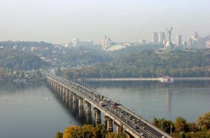 Мост Патона развязка